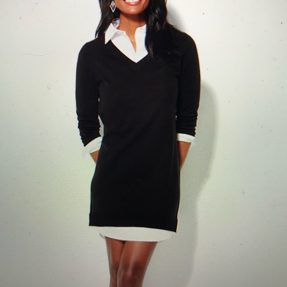 ‼️NEW SHIRT SWEATER DRESS! CLASSIC & CUTE NEW YORK AND COMPANY‼️
